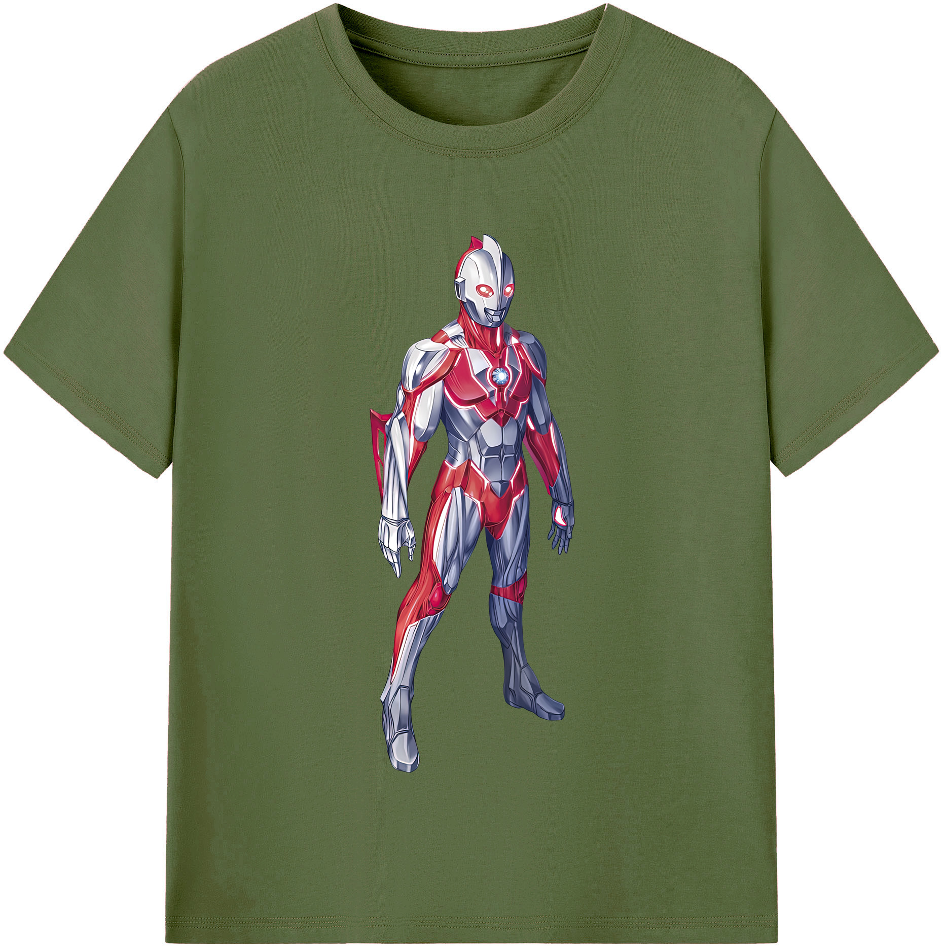 （画像用） ウルトラマン Ultraman 綿100％半袖Tシャツ（フロントプリント）